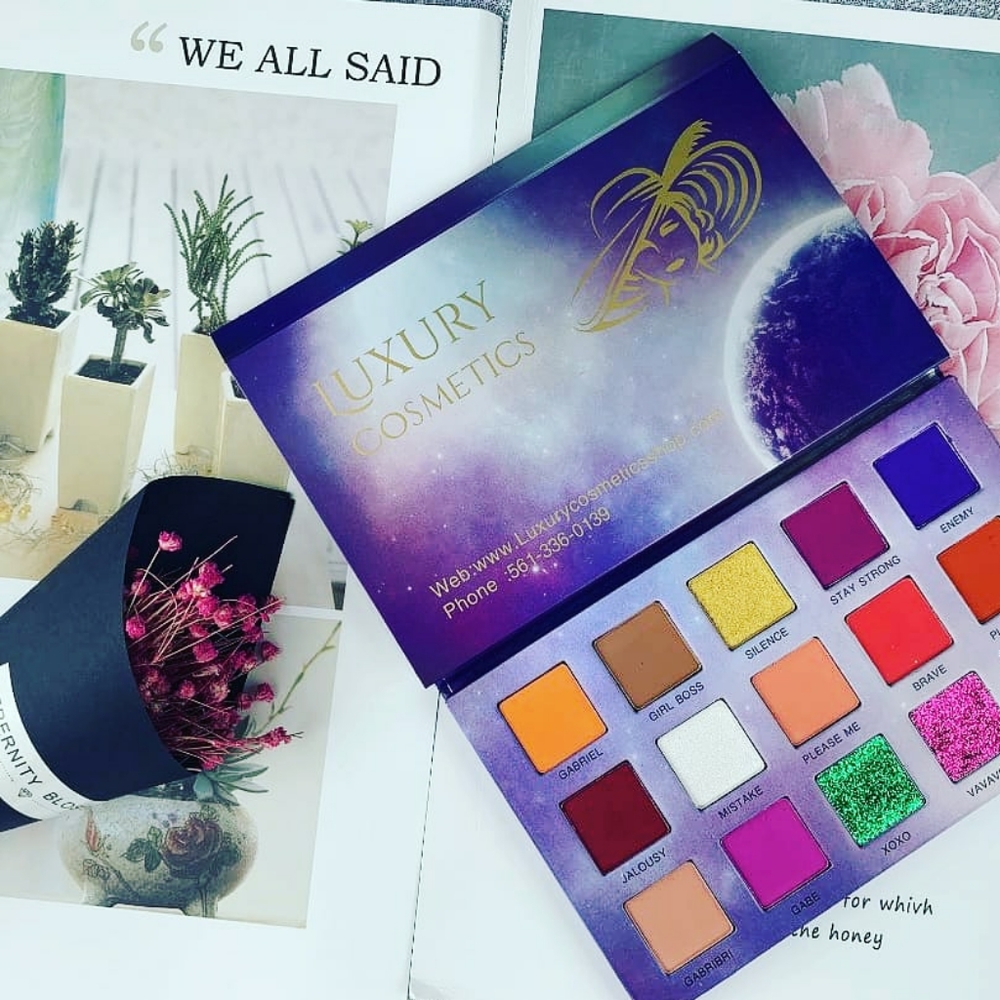 Purple Eye Shadow Palette